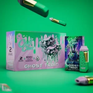 Cali Clear Ghost Train 2g Disposable Vape