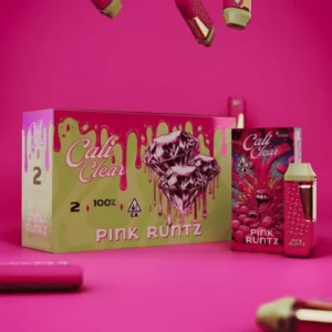 Cali Clear Pink Runtz 2g Disposable Vape