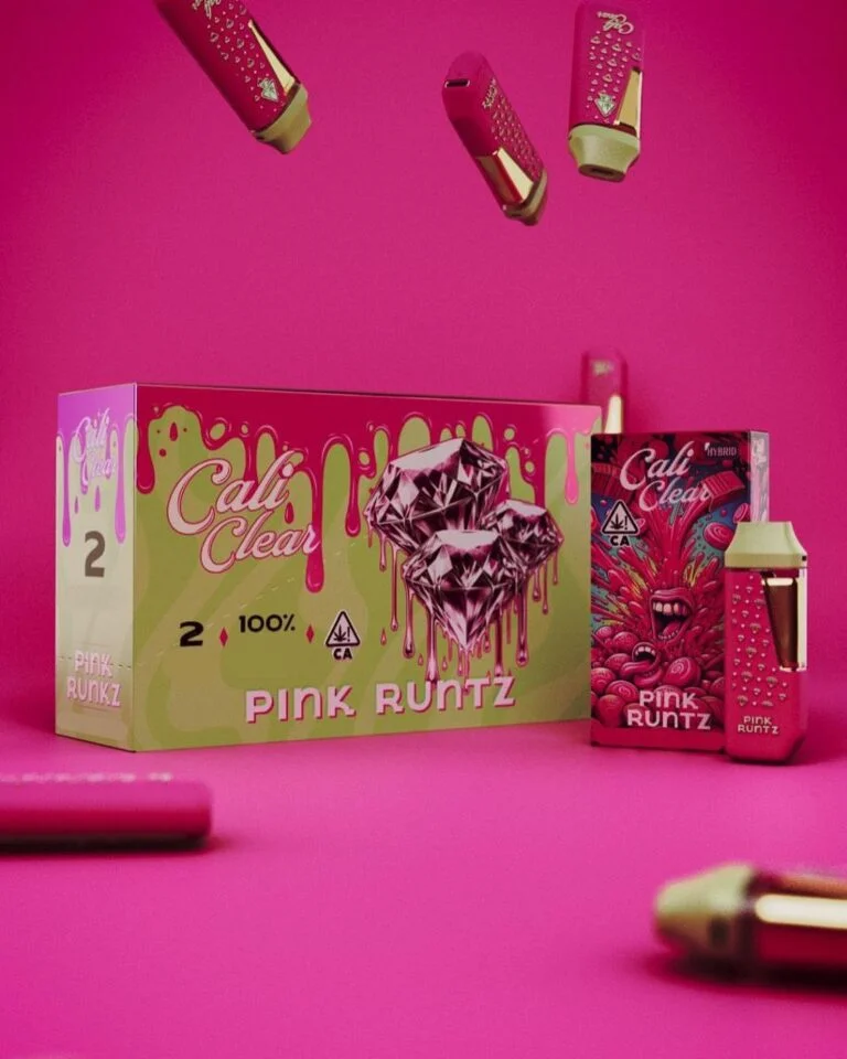 cali clear pink runtz, pink runtz cali clear, pink cali clear