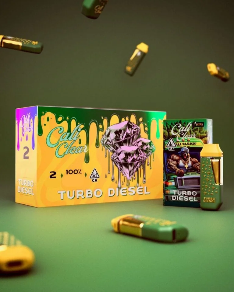 Cali Clear Turbo Diesel 2g Disposable Vape